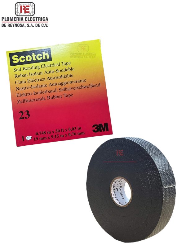 Cinta Scotch Super 23-3/4 3M VULC.